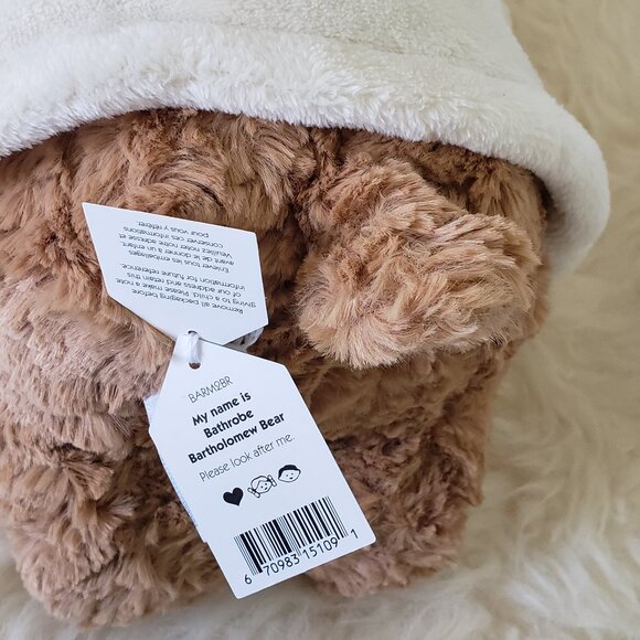 Jellycat Bathrobe Bartholomew Bear - Picture 12 of 12